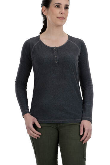 Vertx Henley long sleeve t shirt is designed for concealed carry